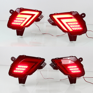Réflecteur LED Pour <span class=keywords><strong>Mazda</strong></span> CX-5 CX5 2013 2014 2015 2016 Lumière de Queue de voiture Pare-chocs Arrière feu de Brouillard Arrière Frein Lumière