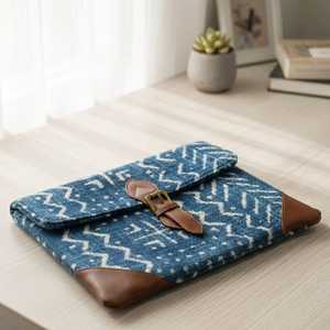 Housse de tablette bohème en tissu tapis fait main, imprimée au bloc à la main, 11 pouces, vente en gros, export Inde - Product Image 6