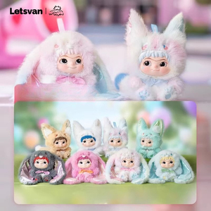 WAKUKU Fox Rabbit Mischief Diary Series Figura Sorpresa en Caja Ciega, Adorable Adorno <span class=keywords><strong>de</strong></span> Escritorio <span class=keywords><strong>de</strong></span> Anime, Muñeco <span class=keywords><strong>de</strong></span> Regalo para Niños y Fans del Anime - Product Image 1