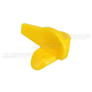 Juego de 12 protectores de llanta de nailon para máquina desmontadora de neumáticos, insertos de cabeza para máquina de cambio de neumáticos, color amarillo - Product Image 4