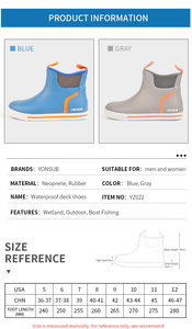 <span class=keywords><strong>Bottes</strong></span> de <span class=keywords><strong>Pluie</strong></span> Imperméables YONSUB pour Hommes, <span class=keywords><strong>Bottes</strong></span> de Pêche Antidérapantes en Néoprène Premium pour la Navigation, la Voile et le Jardin - Product Image 5