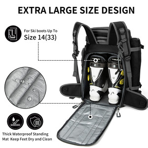 Muestra Gratuita, Mochila para Botas de Esquí y Snowboard con Logotipo Personalizado, Impermeable, Desmontable, Regalo Promocional para Dueños de Autos - Ford para Benz - Product Image 4