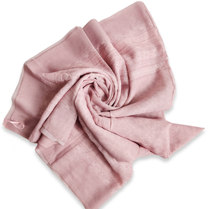 High Quality Hijab Hanako Series Short Sleeve Navy Cotton Hijab <b>Scarf</b> Digital Printing for Muslim Women for Spring Season - Product Image 2