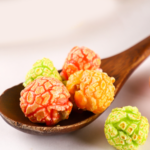 Popcorn au goût personnalisé Crème caramel <span class=keywords><strong>Arc</strong></span>-<span class=keywords><strong>en</strong></span>-<span class=keywords><strong>ciel</strong></span> Fruité 150g Sac Popcorn de Chine Aliments soufflés - Product Image 2