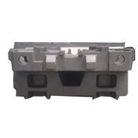 Base de machine-outil de fraisage CNC en fonte grise nodulaire personnalisée, moulée par procédé de moulage à perte de mousse, avec forme de précision et certification ISO9001