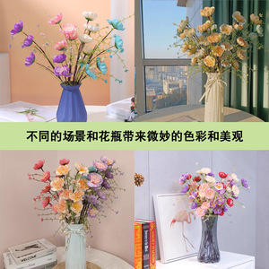 Flores de Seda, Azaleas Mariposa, Ramo Artificial, Decoración para Bodas y Hogar, Estilo Moderno, Alta Simulación, Reutilizable - Product Image 4