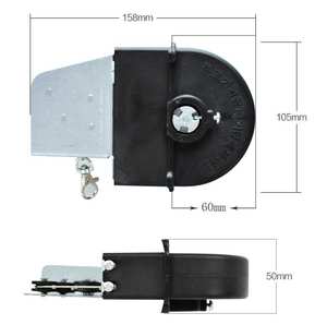 Pipa de humo para barbacoa de Metal de acero inoxidable de alta calidad con caja de resorte y Cuerda de alambre Equipo de tienda de barbacoa coreano económico - Product Image 2