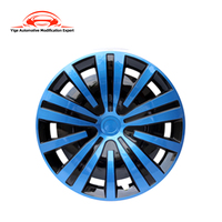 universels de protection de voiture 14-15 pouces-Enjoliveurs décoratifs en plastique PP de haute qualité pour roue décorative