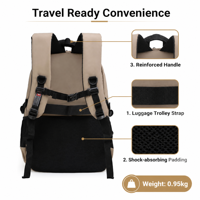 Sac à dos d'ordinateur portable HAIBOWY, unisexe, élégant, imperméable, durable, léger, portable, pour les voyages, les affaires, l'école et les étudiants