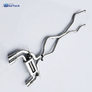ระบบท่อไอเสียแบบ Catback พร้อมวาล์ว สำหรับ BMW X5 G05 M50i N63 4.4T V8 ผลิตจากสแตนเลส 304 พร้อมระบบควบคุมวาล์วแบบรีโมท - Product Image 5