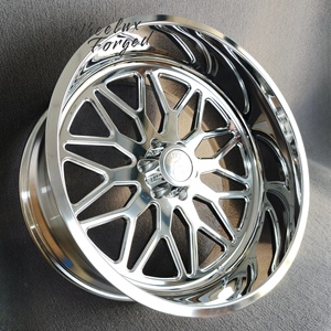 Rines Forjados Personalizados de Perfil Bajo 20x10 22x12 24x14 26x16 28x14, Rines de Aleación Forjados 6x139.7 8x170 para Camionetas - Product Image 4