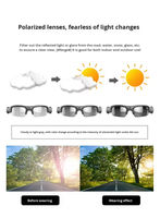 Gafas Inteligentes para Ciclismo al Aire Libre, Gafas de Sol con Video en Primera Persona Full HD y Transferencia WiFi, Compatibles con OEM