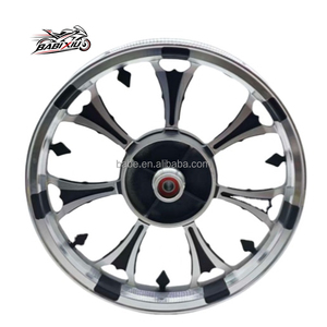 Rueda de Aleación de Aluminio Prince's GN125 <span class=keywords><strong>Serie</strong></span> 1.6/1.85x 18 Pulgadas Plateada de Siete Varillas con Disco Delantero y Tambor Trasero - Product Image 4