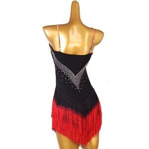 Abito da ballo latino per performance e competizioni, <span class=keywords><strong>costume</strong></span> per <span class=keywords><strong>donne</strong></span> adulte - Product Image 2