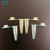 Tubes à centrifuger coniques stériles de 0,2 ml, tubes colorés à fond conique pour laboratoire