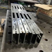 YISHANG Cadre de découpe laser en tube carré en acier au carbone sur mesure, structure sous vide pour support d'équipement de transport pneumatique