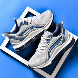 Zapatillas deportivas de suela completa para hombre, calzado deportivo de tejido ligero, con cojín de aire, para correr - Product Image 1