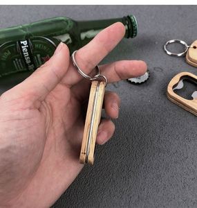Llavero de Madera Personalizado Tallado a Mano con Abrebotellas para Padrinos de Boda, Decoración de Bodas, Fiestas, Banquetes, Recuerdos de Campamento - Product Image 2