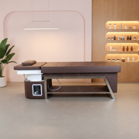 DN Verstellbares Wasserzirkulations-Salonbett zum günstigen Preis, Sanitär-Shampoo-Tisch, maßgeschneidertes Thai-Massagebett mit Hocker für Friseursalons