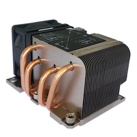 Ordinateur industriel 3647 Square, processeur Intel, refroidisseur, dissipateur thermique pour serveur 2U