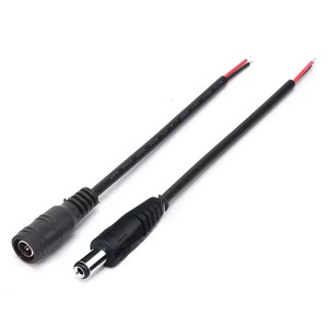 Cable OEM/ODM personalizado de ángulo recto DC5.5 * 2.1mm/2.5mm macho a hembra - Product Image 6