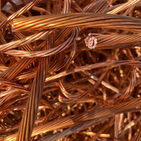 Vente directe usine Chine – Fil de cuivre nu brillant de haute pureté 99,99 % (norme ASTM), provenant de rebuts de cuivre recyclé, personnalisable