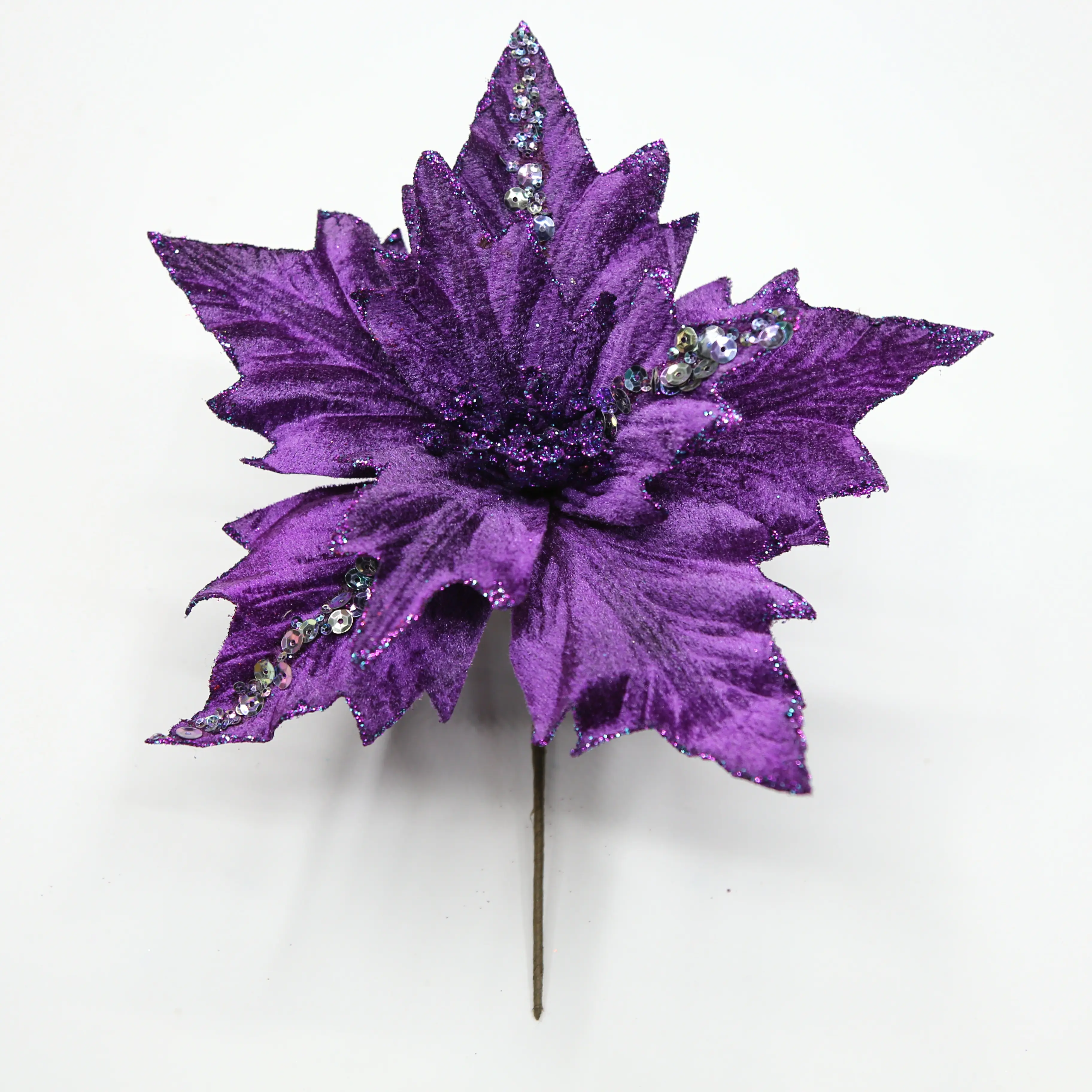 Hot Sale   High Quality Wholesale Velvet Artificial Flowers For Wall Decoration