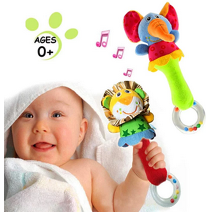 Hot Sale 2 Pcs Baby Rattle