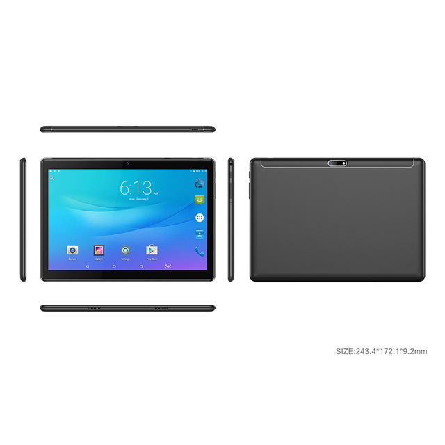 China No Brand 10.1 Inch Android 10 Tablet Pc with 4GB RAM and Octa Core MTK Processor BT Keyboard Included