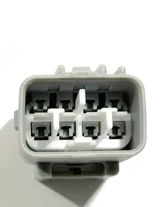 Conector impermeable para coche 7283-1081-40, PIN 7283108140, conector hembra para vehículo, conector blanco automotriz