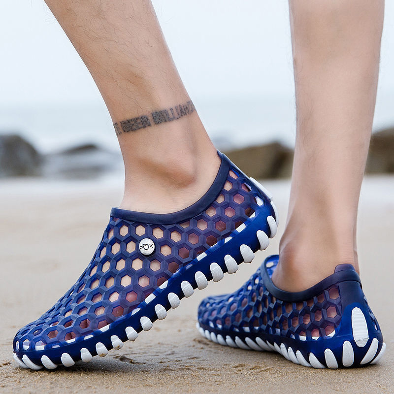 2189 Blue and White Standard Sports Shoe Size