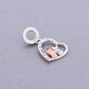 Fit Original Pan Charms Bracelet 925 Sterling Silver Tree Teacher Book Apple Bead For Women Jewelry Making - Product Image 4