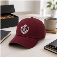 Casquette de baseball en coton réglable, qualité supérieure, directement de l'usine, OEM, en gros, sportive, durable, avec broderie de logo d'entreprise, prête à l'emploi pour les entreprises