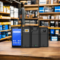 Dingdata DN65 PDA Industrial Android 13 IP65 Resistente 2.0 GHz 64G 4GB RAM Lector de Códigos de Barras 2D NFC 13.56MHz Pantalla de 5.5 Pulgadas Dispositivo Portátil para Almacén