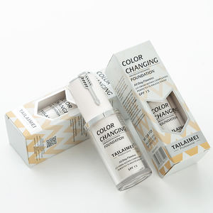3 Colors <span class=keywords><strong>TLM</strong></span> 40ML Fond de teint liquide à changement de couleur Base de maquillage Cosmétique Primer Teint Cream Concealer Makeup Coverage - Product Image 6