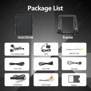 <span class=keywords><strong>Adaptateur</strong></span> de Cadre Radio Voiture Aijia pour <span class=keywords><strong>Toyota</strong></span> Prado 2002-2009 Haut de Gamme avec Boutons Panneau de Tableau de Bord de Navigation 9,7 Pouces Accessoires Automobile - Product Image 6