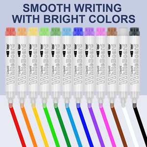 SW228 Dry Apagar Não Tóxico Office School Multicolor apagável lavável Melhor Whiteboard Marcador Caneta - Product Image 6
