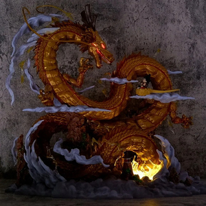 46CM DBZ figlio Goku Shenron luminoso <span class=keywords><strong>Manga</strong></span> collezione giocattoli statuetta regali PVC Anime <span class=keywords><strong>Action</strong></span> <span class=keywords><strong>figure</strong></span> per bambini - Product Image 3