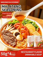 Base de Sopa de Tomate SanGuMaoCai para Uso Doméstico, Base de Sopa de Tomate con Hueso para Hot Pot Pequeño, Ingredientes Especiales para Hot Pot Pequeño
