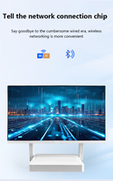 PC todo en uno de 23,8 pulgadas con resolución de 1920*1080 I5 I7 I9 Core Juego completo PC de escritorio todo en uno para pantalla LCD de uso doméstico