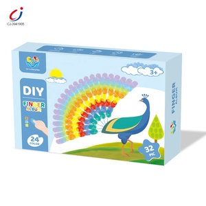 Jouets de <span class=keywords><strong>peinture</strong></span> au doigt Chengji Education, 24 couleurs, tampon d'encre, <span class=keywords><strong>peinture</strong></span> au doigt, dessin, jouets amusants pour bébés, bricolage, <span class=keywords><strong>peinture</strong></span> au doigt pour enfants - Product Image 5