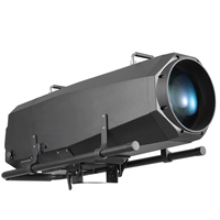 Projecteur LED 1200W IP54 Étanche DMX512 Zoom Iris Gobo Lumière de Scène 6000K CRI90 Dimmable pour Mariages Concerts Théâtre