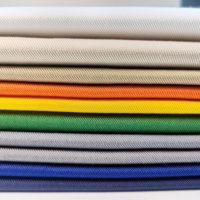 Tissu sergé souple 200 GSM TC 65/35 Polyester 80% Coton Technique tissée lourde pour la doublure pour les pantalons de travail uniformes