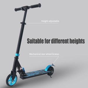 Patinete Infantil Moderno Plegable con Dos Ruedas, Diseño Simple E3, Patinete Ligero para Niños E3 - Product Image 2