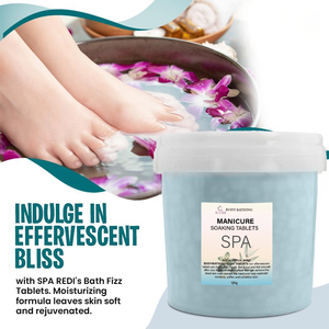 Comprimés effervescents à base de plantes personnalisés en gros pour la manucure et la pédicure, apaisants pour la peau, pour le spa des pieds, eucalyptus menthe - Product Image 5