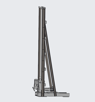 Vérin à vis à engrenages sans fin SWL XX tonnes, machine de levage à vis autobloquante pour levage industriel