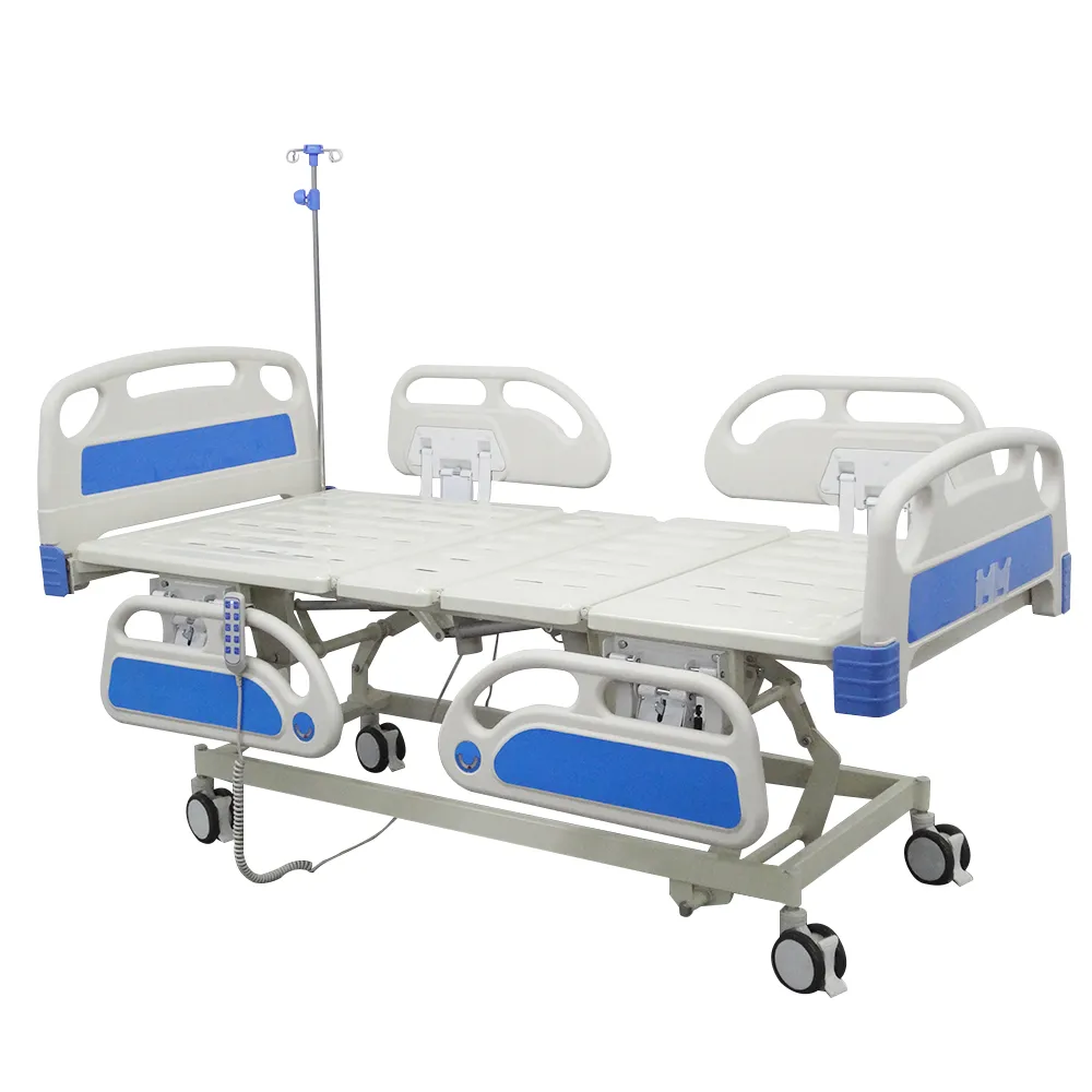 เตียงโรงพยาบาลไฟฟ้า ABS เตียงป่วยทางการแพทย์ ปิดการใช้งานเตียงผู้ป่วยสําหรับผู้ใหญ่ เตียงดูแล