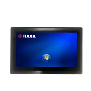 HXXK מגע 15.6 אינץ מוקשח מלא IP67 עמיד למים HMI נירוסטה תעשייתי לוח מגע מחשב עבור רפואי סביבות קשות