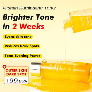 Private Label OEM Vitamin C <b>Illuminating</b> Toner 100ML Lighten Dark Lines Whiten And Brighten <b>The</b> Skin And Moisturize Toner - Product Image 3