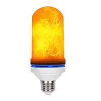 הנמכר ביותר LED להבת אפקט אור נורות E27 E26 בסיס SMD2835 99 נוריות חרוזים ריקוד אש